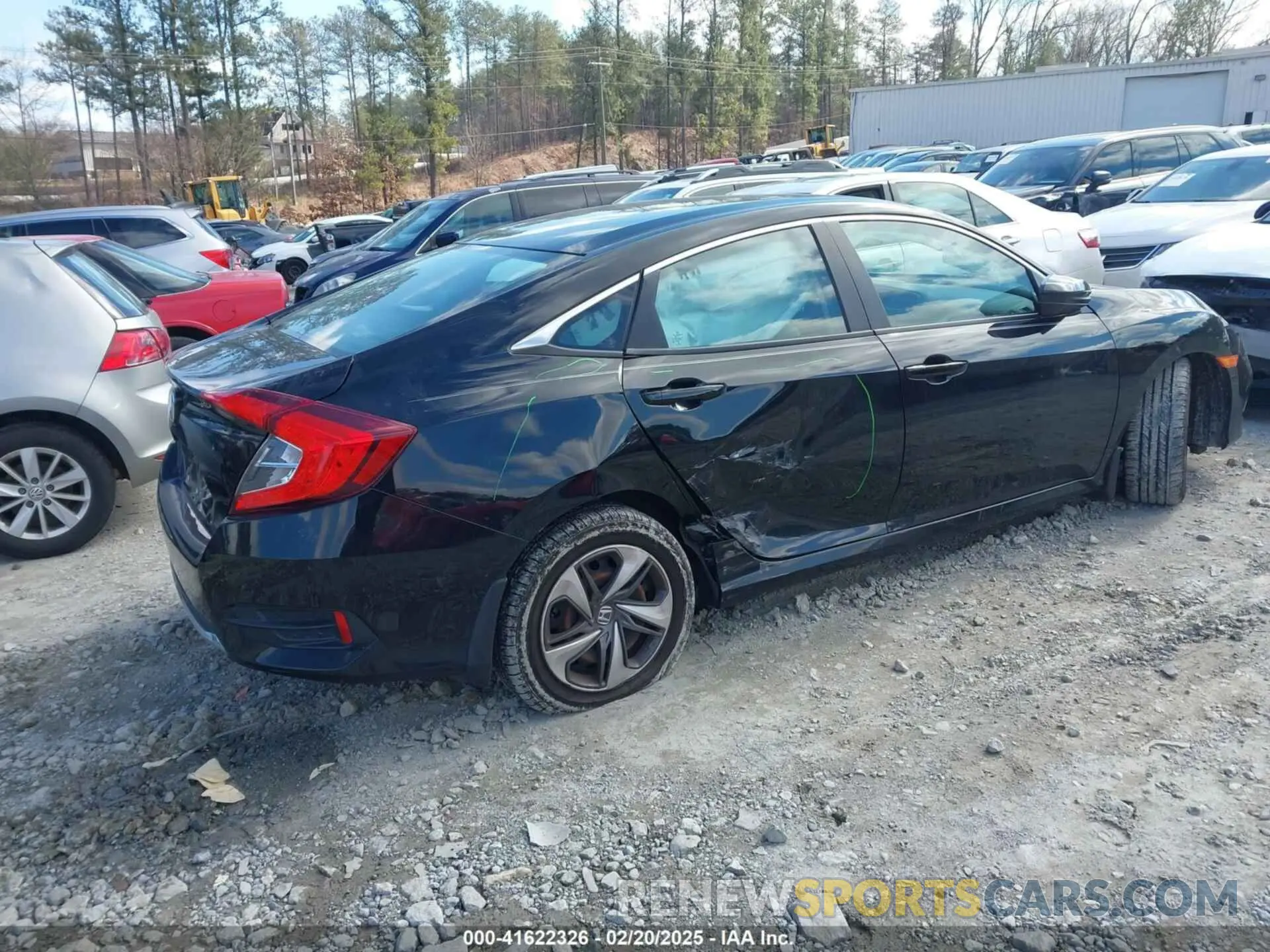 4 Photograph of a damaged car 19XFC2F67KE046797 HONDA CIVIC 2019