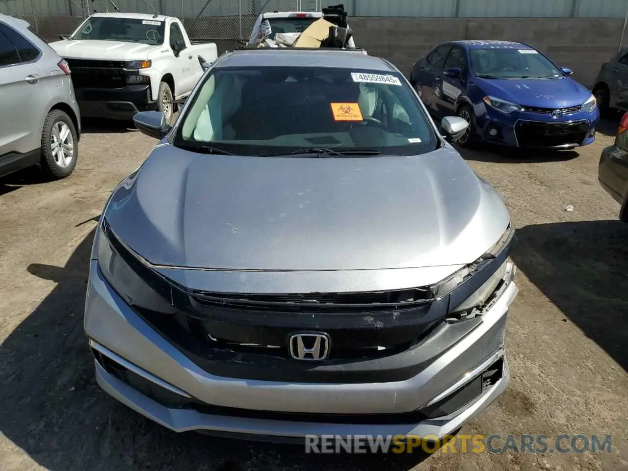 5 Photograph of a damaged car 19XFC2F68KE007670 HONDA CIVIC 2019