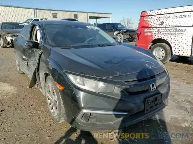 10 Photograph of a damaged car 19XFC2F69KE012618 HONDA CIVIC 2019