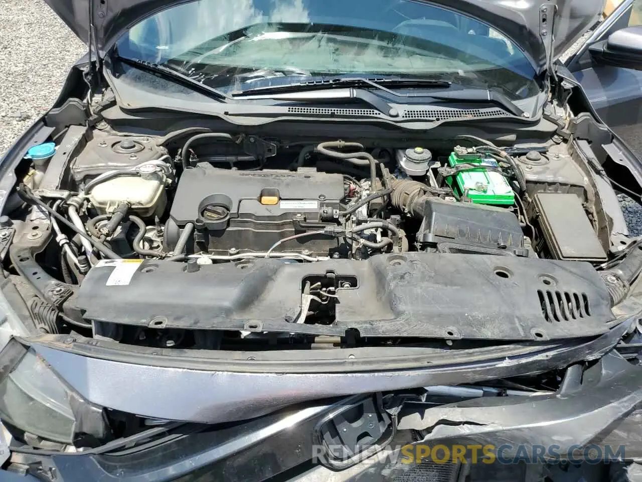 11 Фотография поврежденного автомобиля 19XFC2F69KE019262 HONDA CIVIC 2019