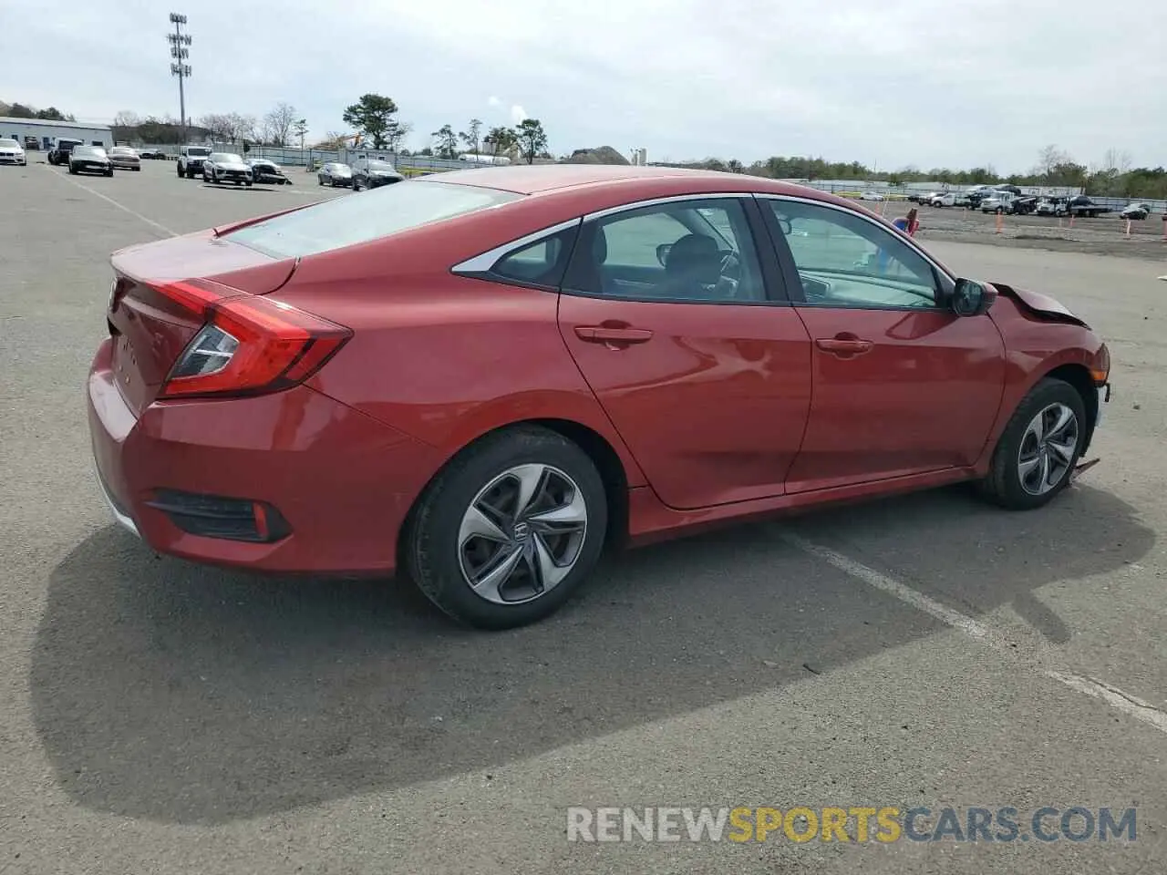 3 Photograph of a damaged car 19XFC2F69KE026826 HONDA CIVIC 2019