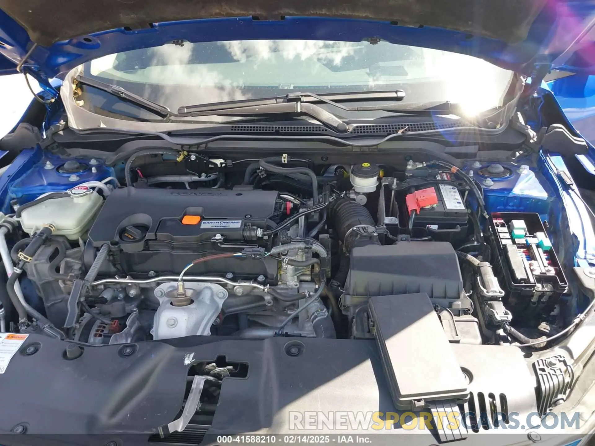 10 Фотография поврежденного автомобиля 19XFC2F69KE042024 HONDA CIVIC 2019