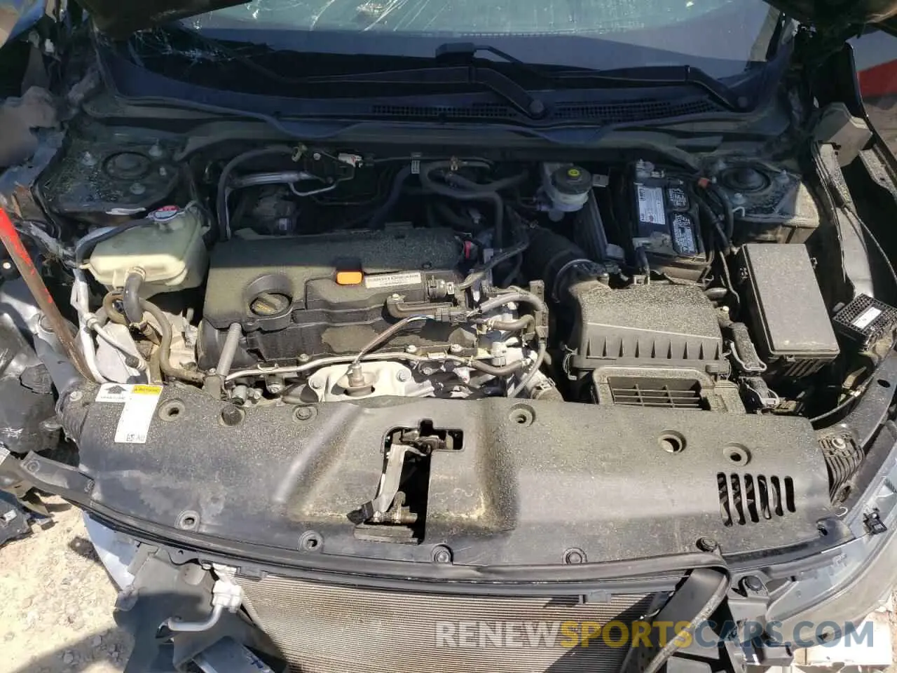 11 Photograph of a damaged car 19XFC2F69KE049362 HONDA CIVIC 2019