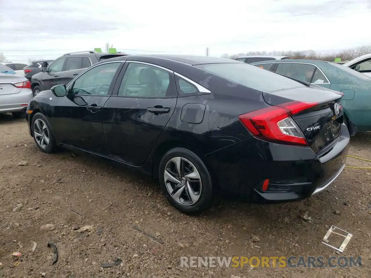 2 Photograph of a damaged car 19XFC2F6XKE004169 HONDA CIVIC 2019