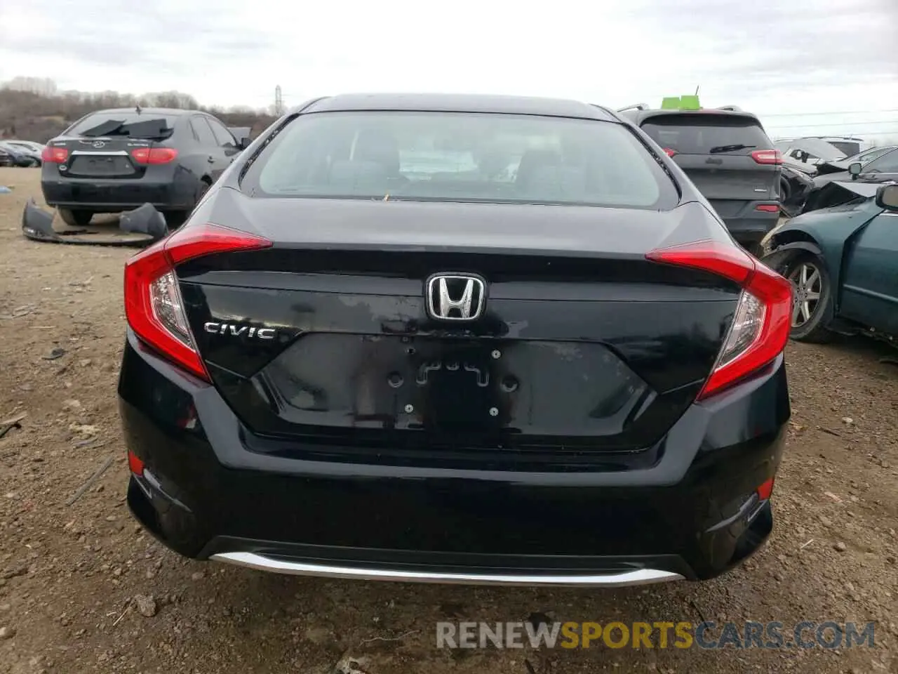 6 Photograph of a damaged car 19XFC2F6XKE004169 HONDA CIVIC 2019