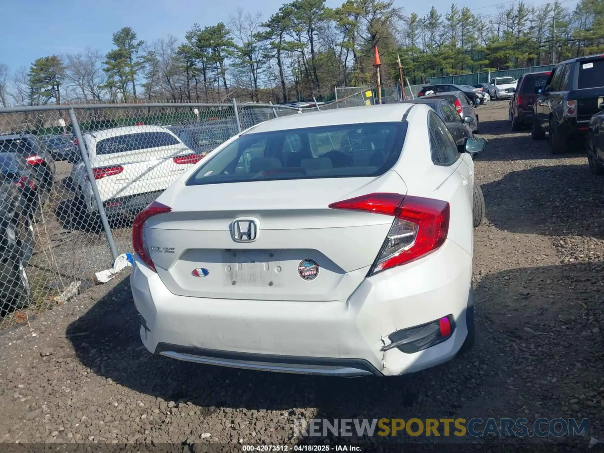 16 Фотография поврежденного автомобиля 19XFC2F6XKE006228 HONDA CIVIC 2019