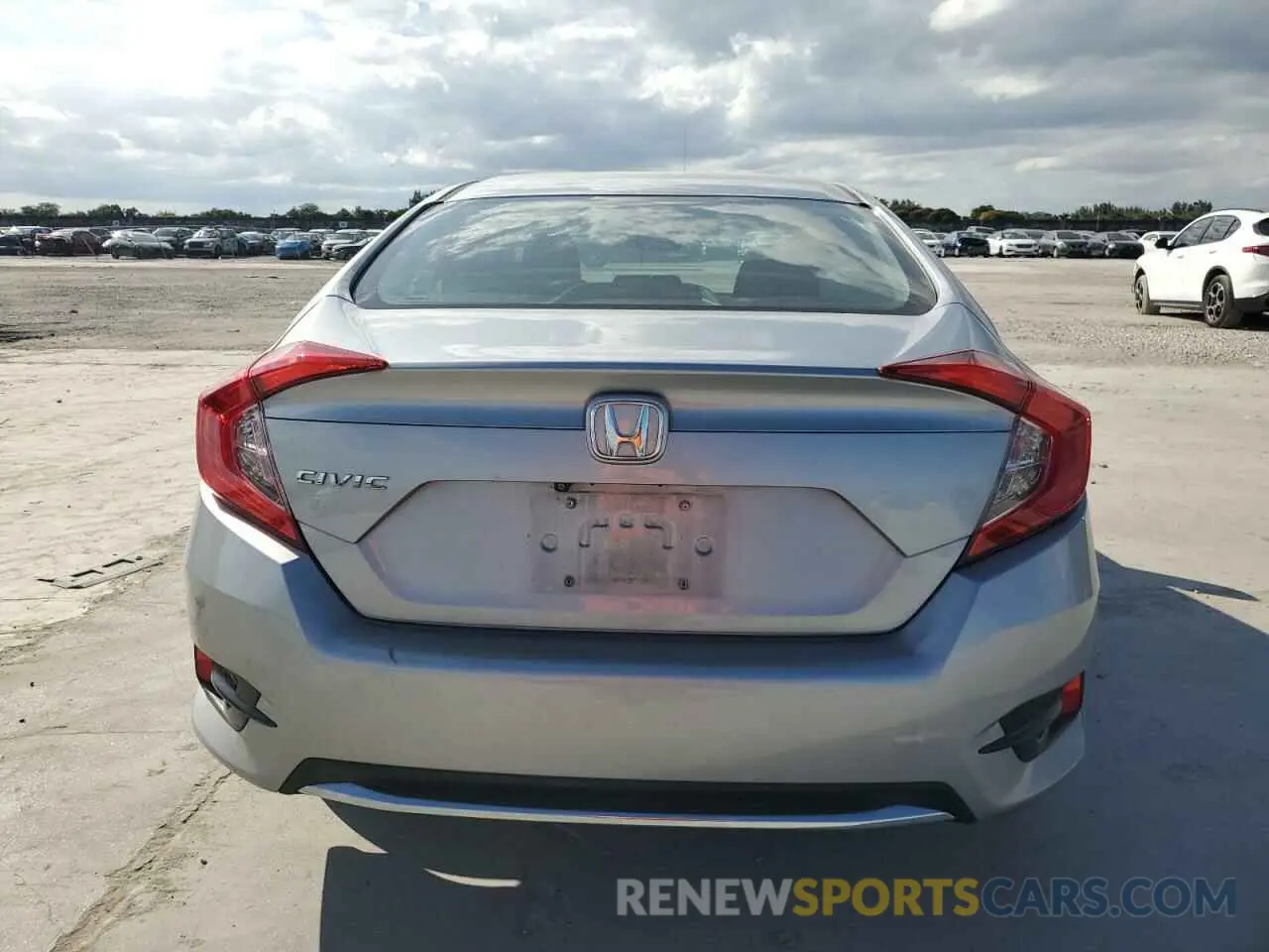 6 Photograph of a damaged car 19XFC2F6XKE036975 HONDA CIVIC 2019