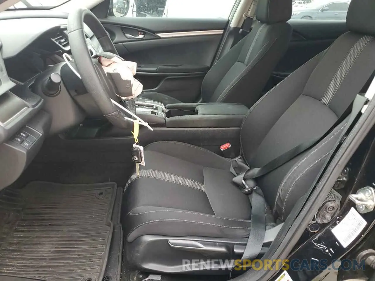 7 Photograph of a damaged car 19XFC2F6XKE051458 HONDA CIVIC 2019