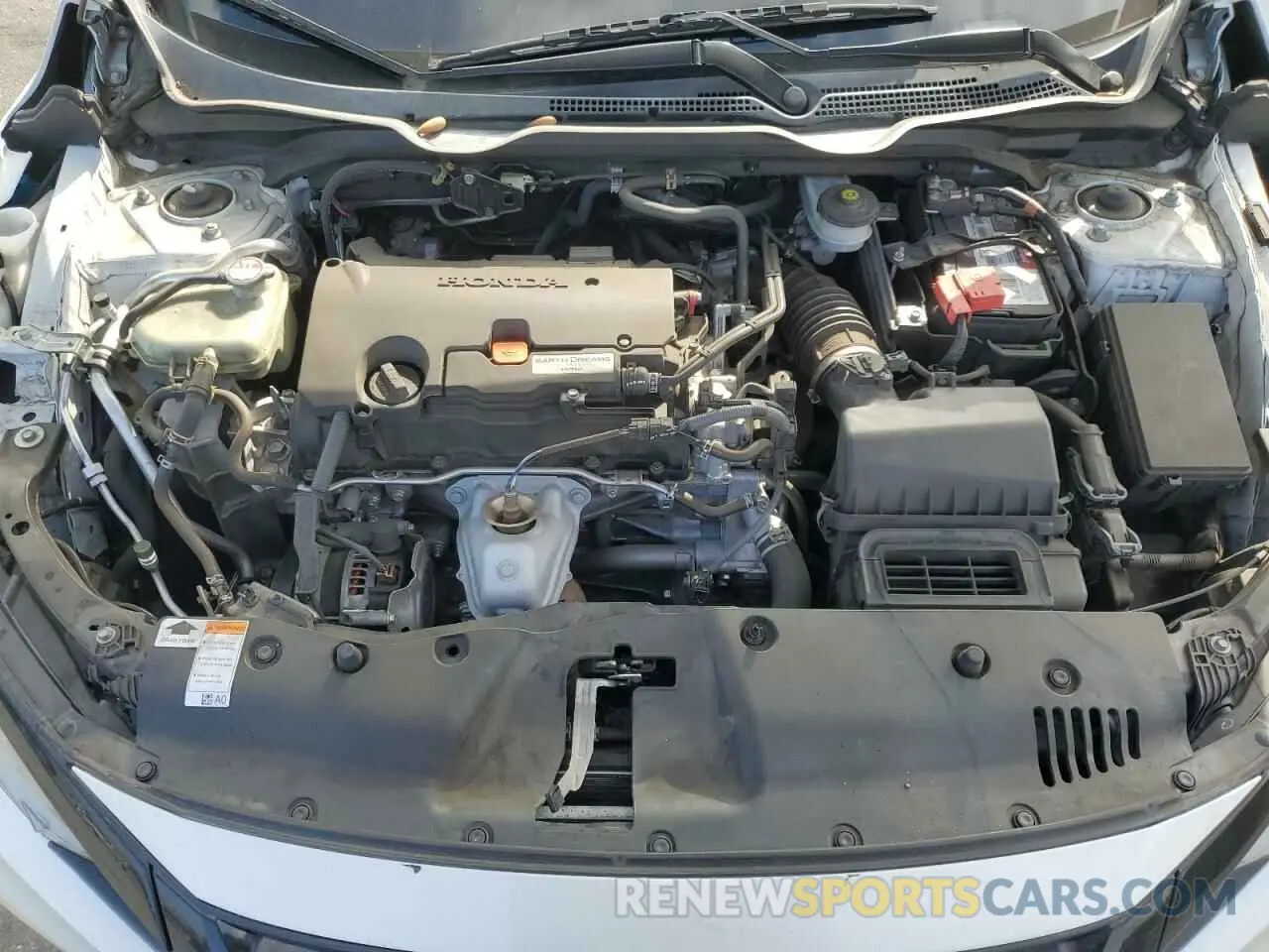 11 Photograph of a damaged car 19XFC2F6XKE208731 HONDA CIVIC 2019