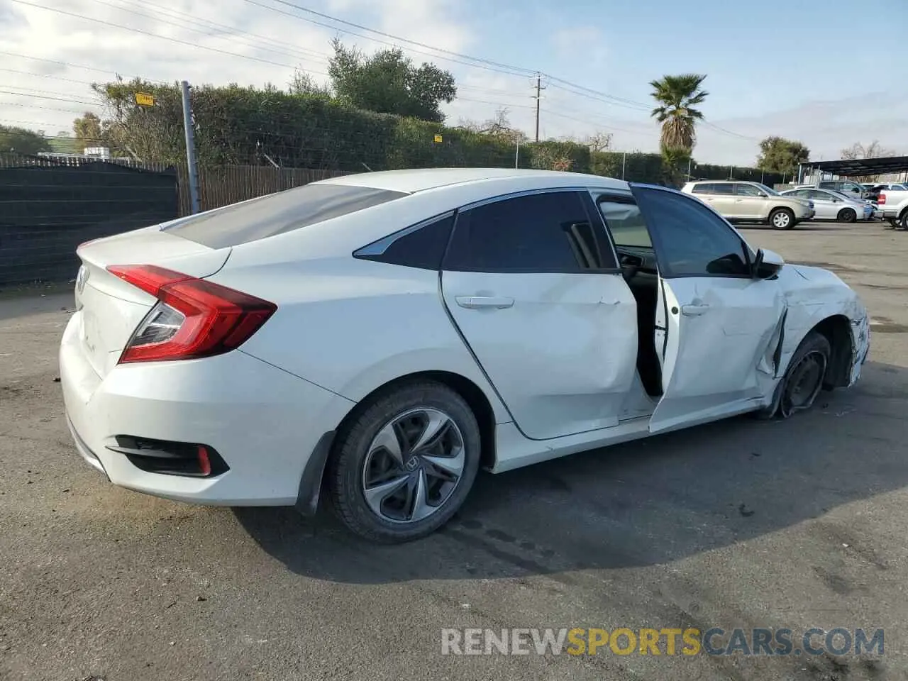 3 Photograph of a damaged car 19XFC2F6XKE208731 HONDA CIVIC 2019