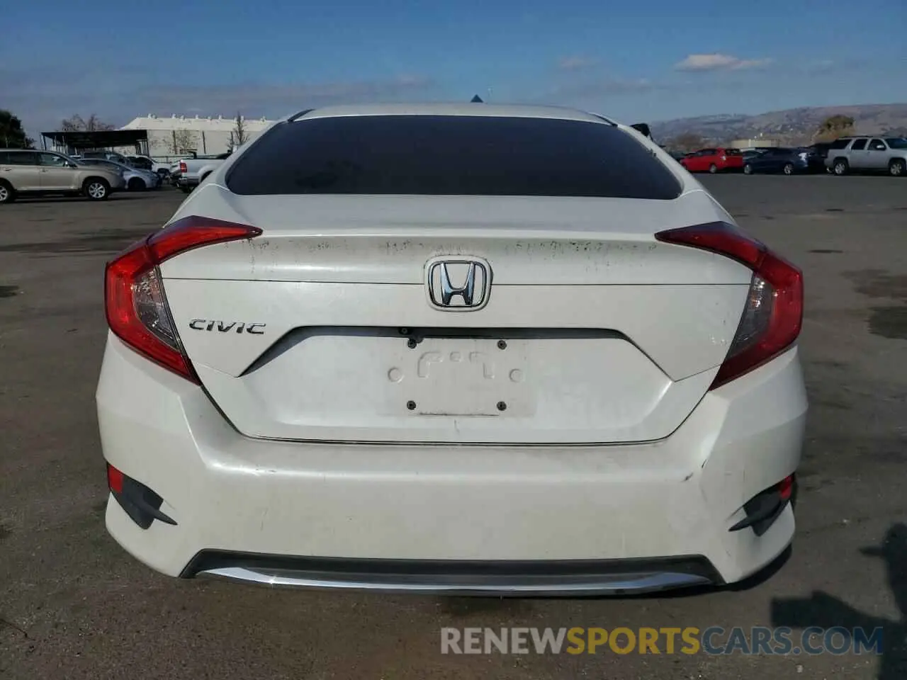 6 Photograph of a damaged car 19XFC2F6XKE208731 HONDA CIVIC 2019