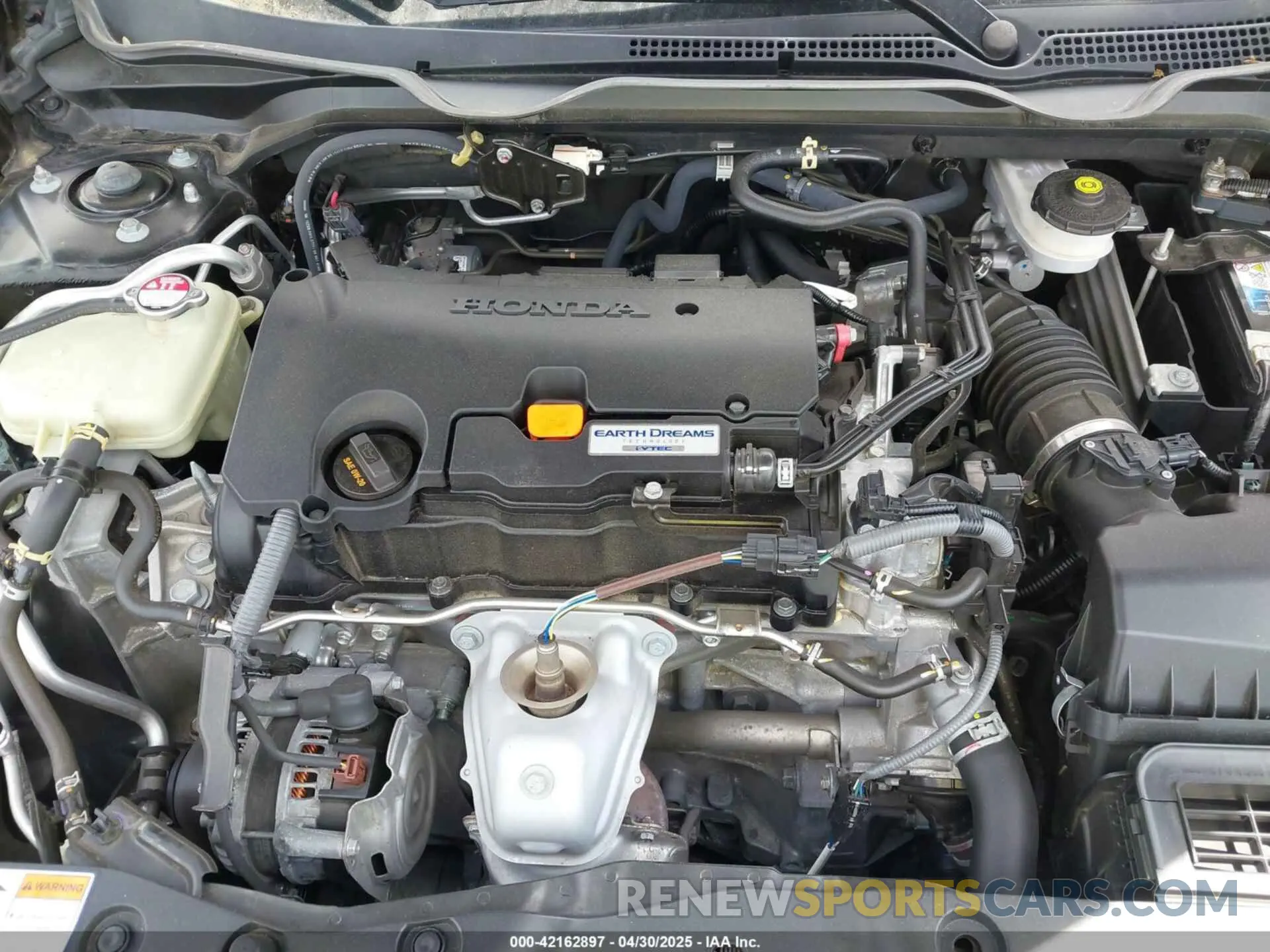 10 Photograph of a damaged car 19XFC2F80KE049025 HONDA CIVIC 2019
