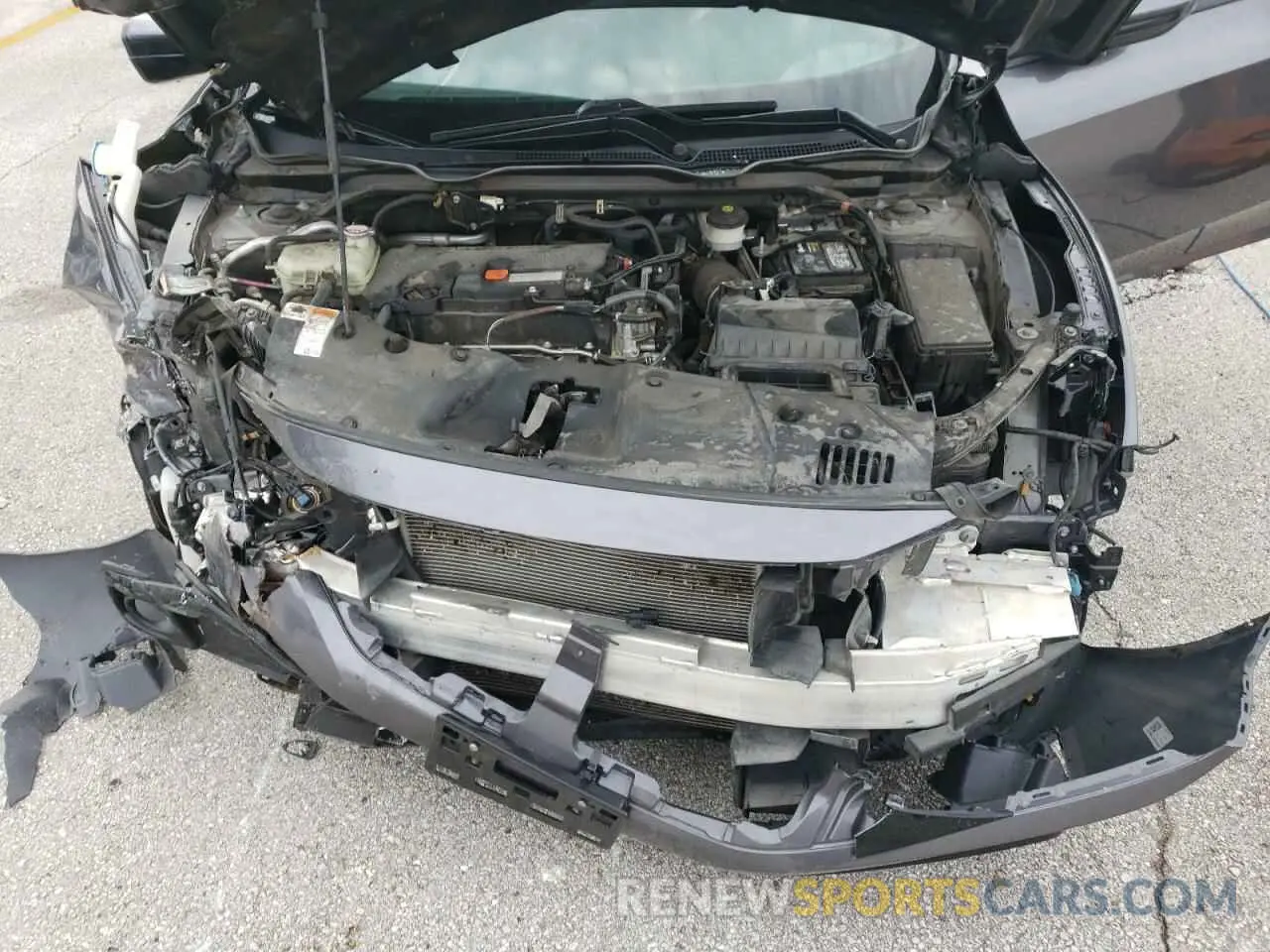 12 Photograph of a damaged car 19XFC2F81KE051429 HONDA CIVIC 2019