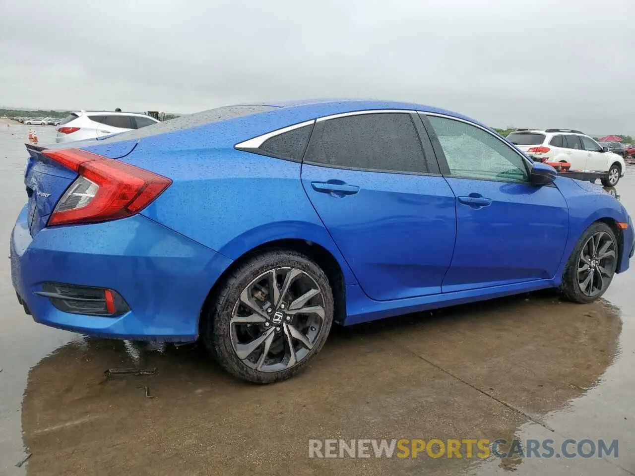 3 Photograph of a damaged car 19XFC2F82KE022215 HONDA CIVIC 2019