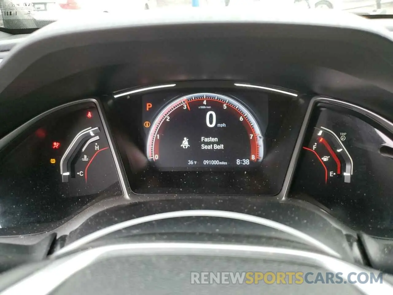 9 Photograph of a damaged car 19XFC2F82KE211799 HONDA CIVIC 2019
