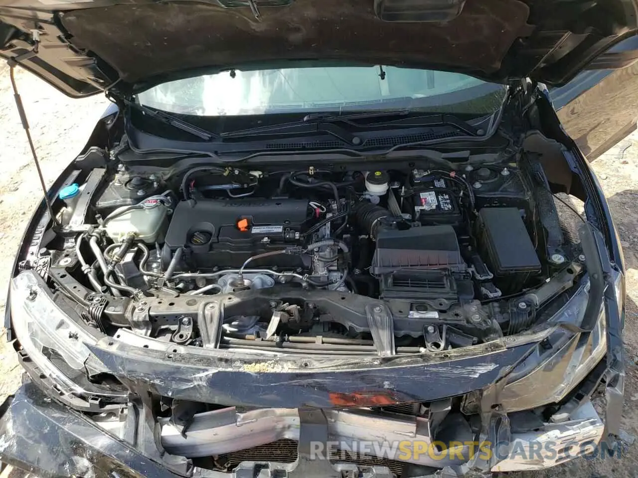 13 Photograph of a damaged car 19XFC2F83KE045342 HONDA CIVIC 2019