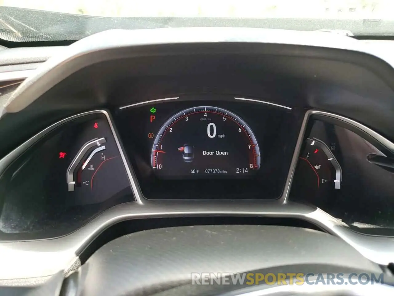 9 Photograph of a damaged car 19XFC2F83KE045342 HONDA CIVIC 2019