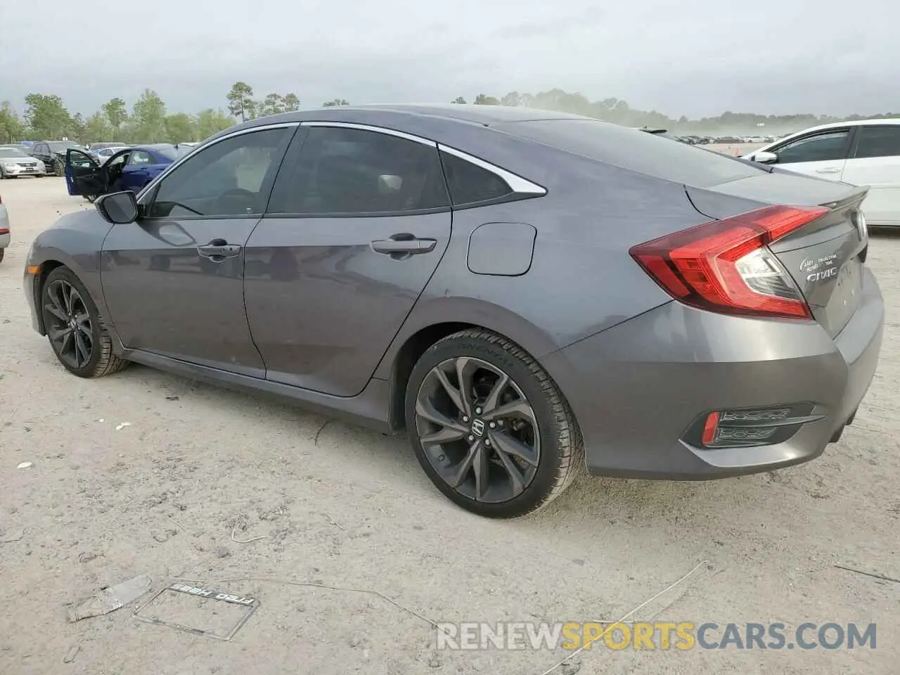 2 Фотография поврежденного автомобиля 19XFC2F83KE051366 HONDA CIVIC 2019