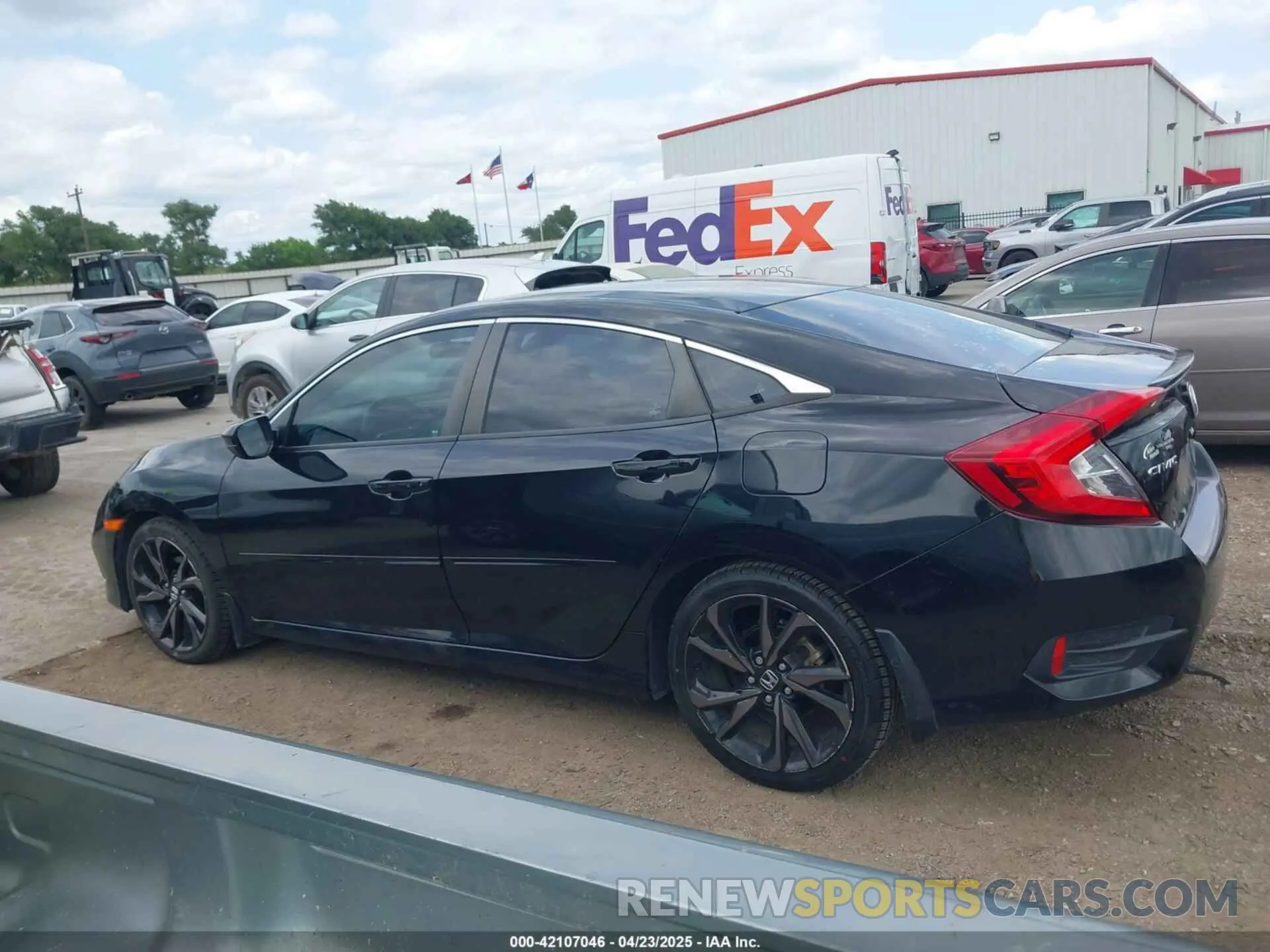 14 Фотография поврежденного автомобиля 19XFC2F85KE017820 HONDA CIVIC 2019