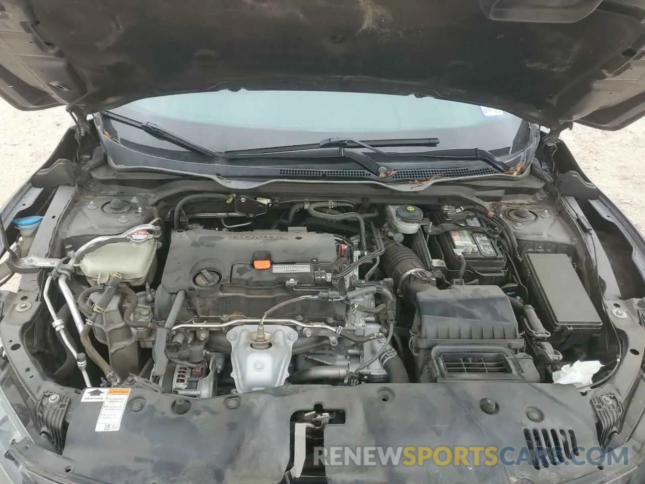 11 Фотография поврежденного автомобиля 19XFC2F85KE043656 HONDA CIVIC 2019