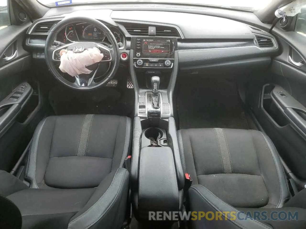 8 Фотография поврежденного автомобиля 19XFC2F85KE043656 HONDA CIVIC 2019