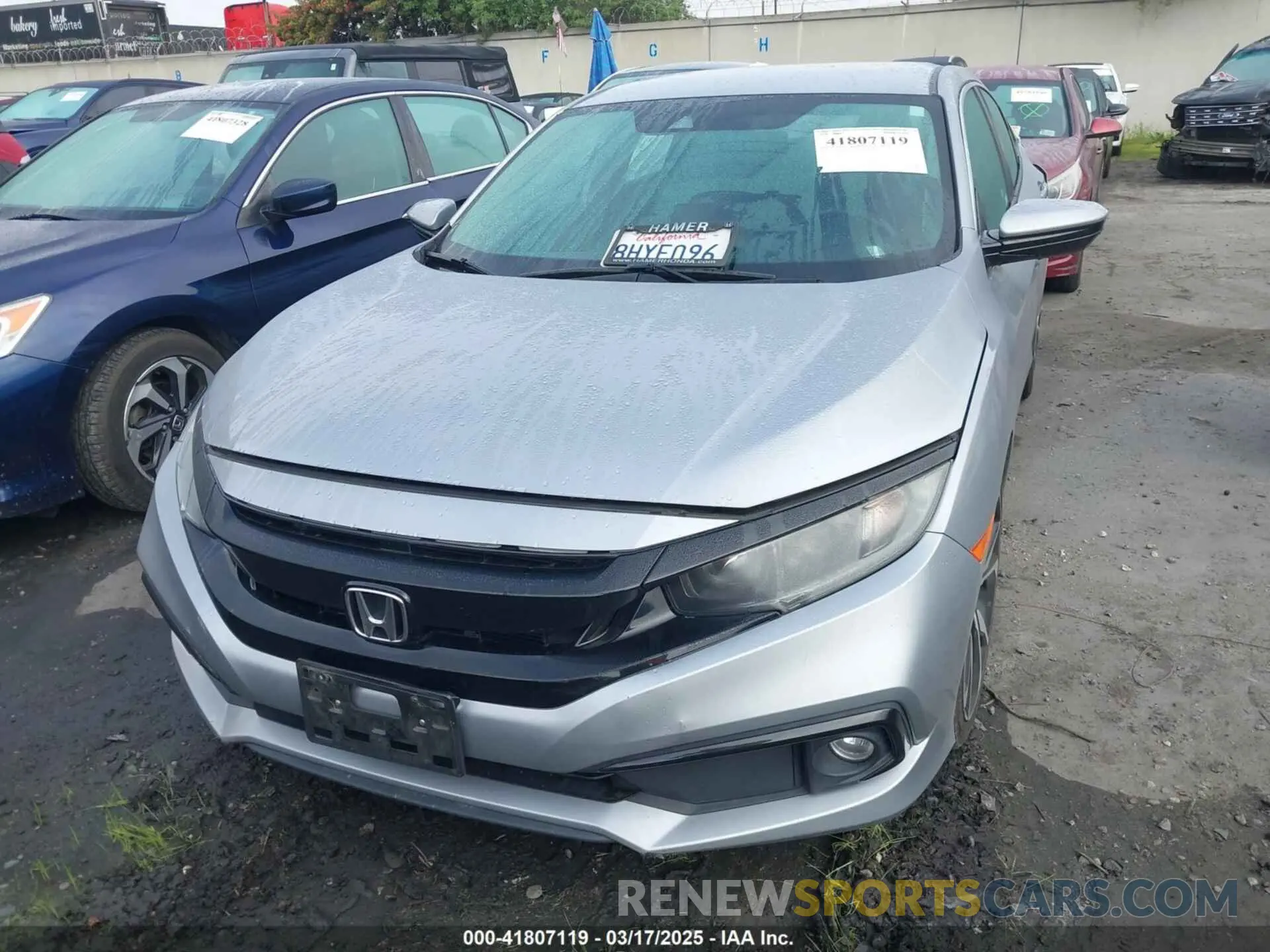 12 Photograph of a damaged car 19XFC2F85KE200828 HONDA CIVIC 2019