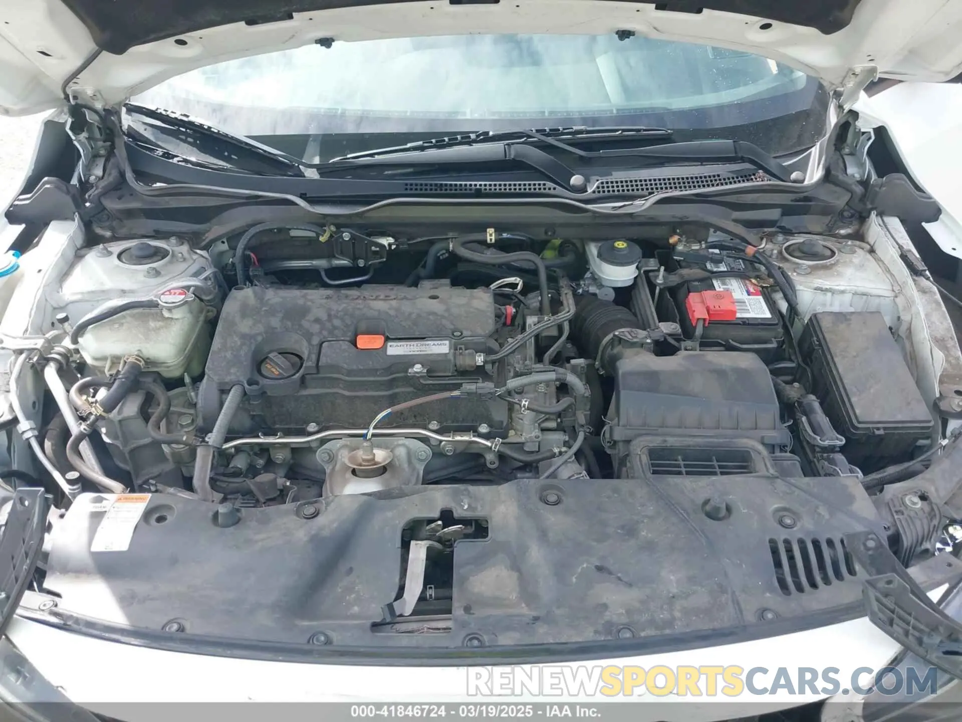 10 Photograph of a damaged car 19XFC2F85KE210856 HONDA CIVIC 2019