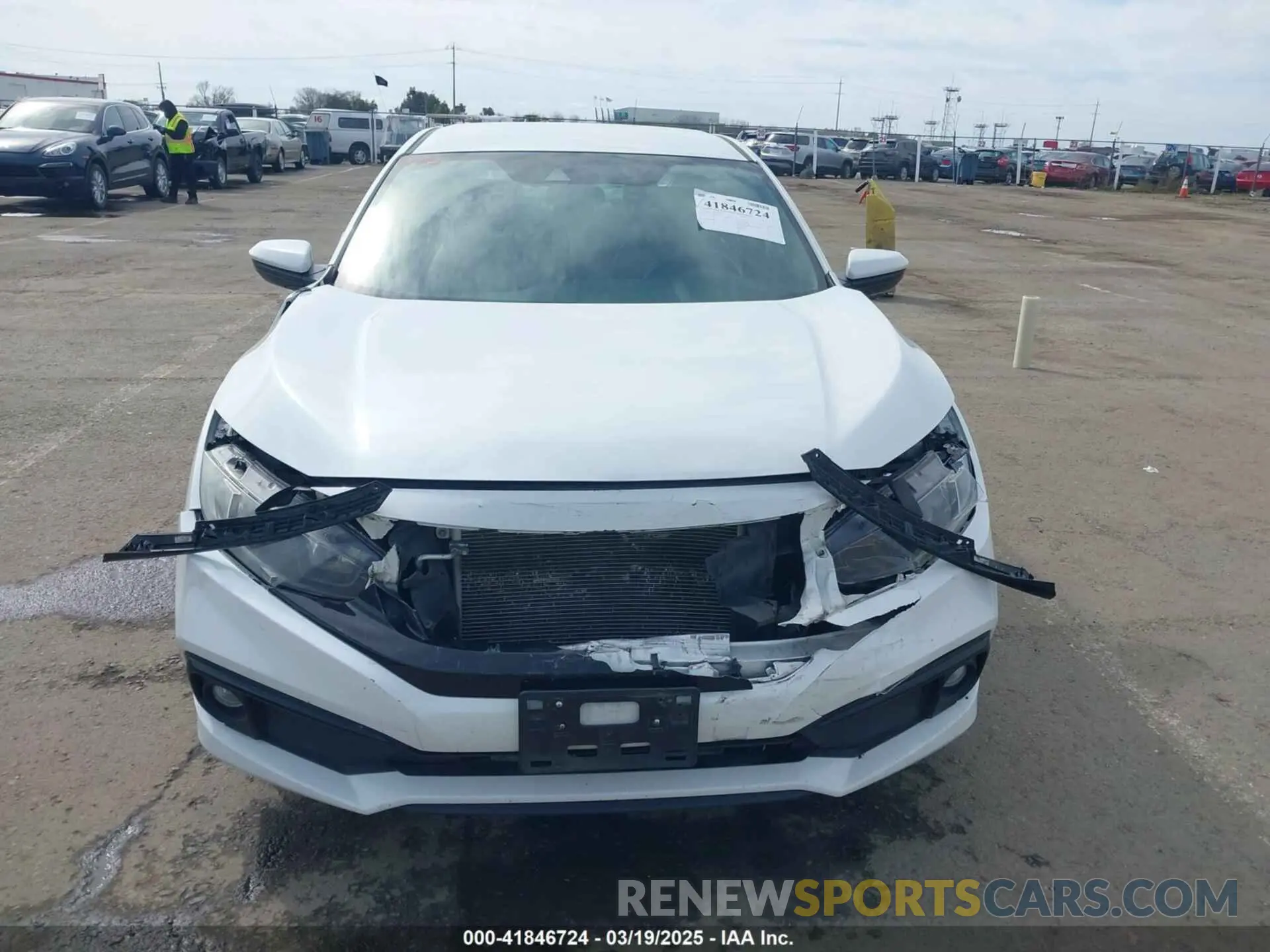 13 Photograph of a damaged car 19XFC2F85KE210856 HONDA CIVIC 2019