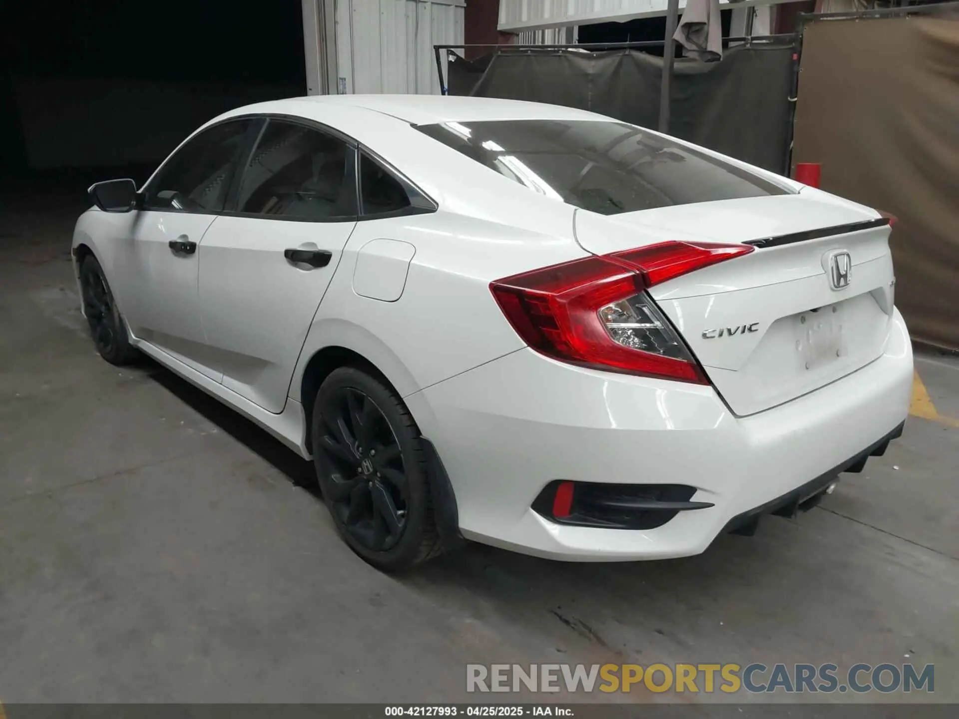 3 Photograph of a damaged car 19XFC2F86KE022749 HONDA CIVIC 2019