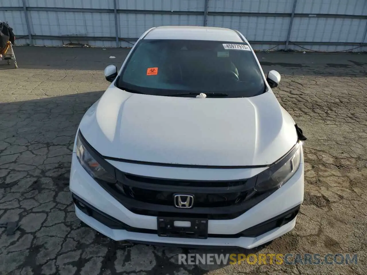 5 Photograph of a damaged car 19XFC2F87KE205609 HONDA CIVIC 2019