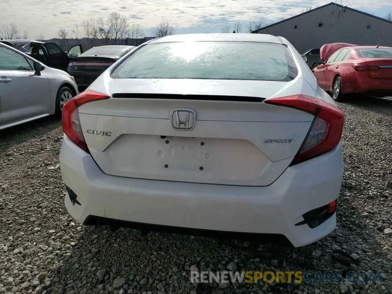 6 Photograph of a damaged car 19XFC2F88KE002227 HONDA CIVIC 2019
