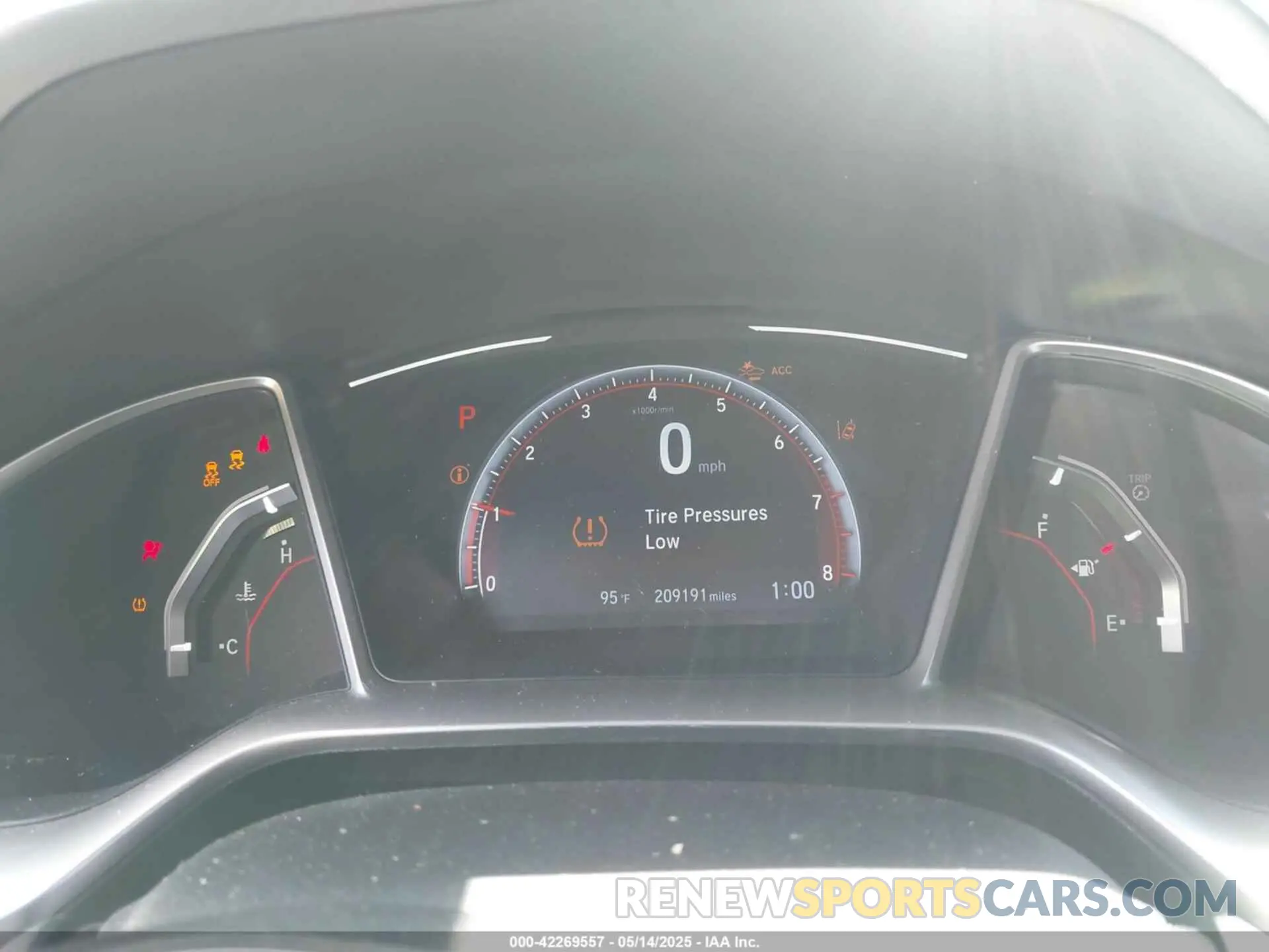 7 Фотография поврежденного автомобиля 19XFC2F88KE047720 HONDA CIVIC 2019