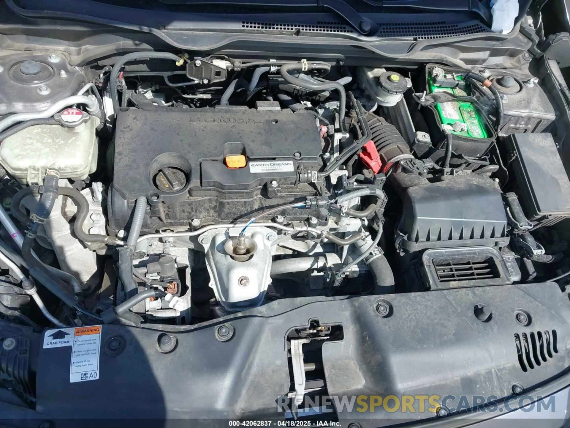 10 Фотография поврежденного автомобиля 19XFC2F88KE208342 HONDA CIVIC 2019