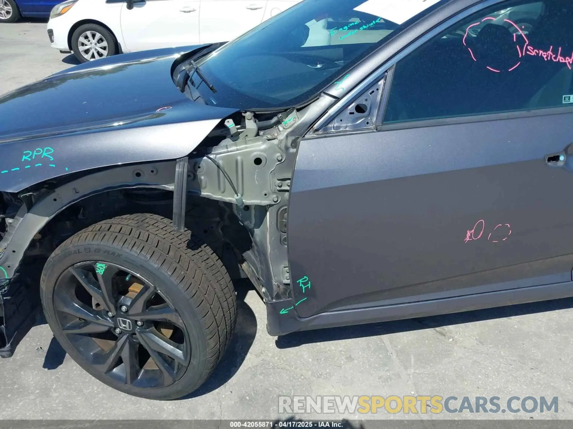 6 Photograph of a damaged car 19XFC2F89KE019683 HONDA CIVIC 2019