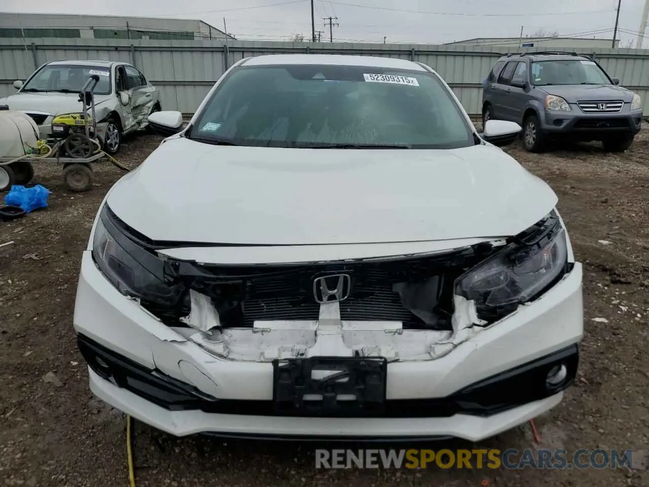 5 Photograph of a damaged car 19XFC2F89KE033258 HONDA CIVIC 2019