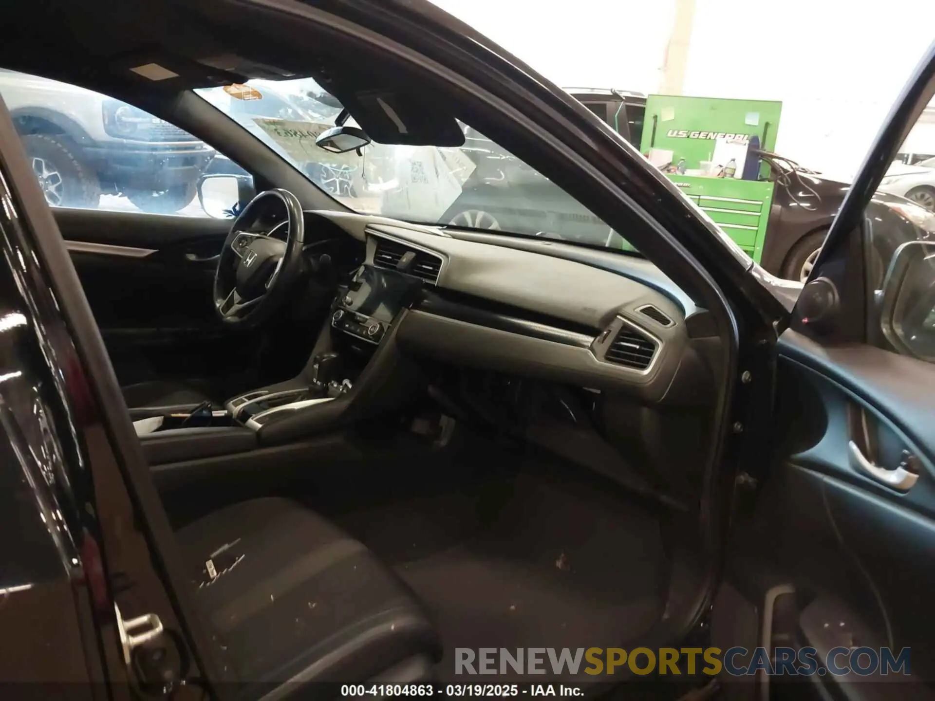 5 Фотография поврежденного автомобиля 19XFC2F89KE206213 HONDA CIVIC 2019