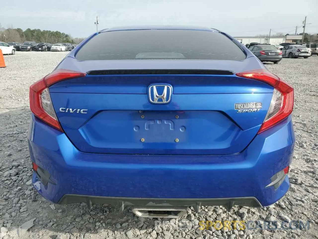 6 Фотография поврежденного автомобиля 19XFC2F8XKE008109 HONDA CIVIC 2019