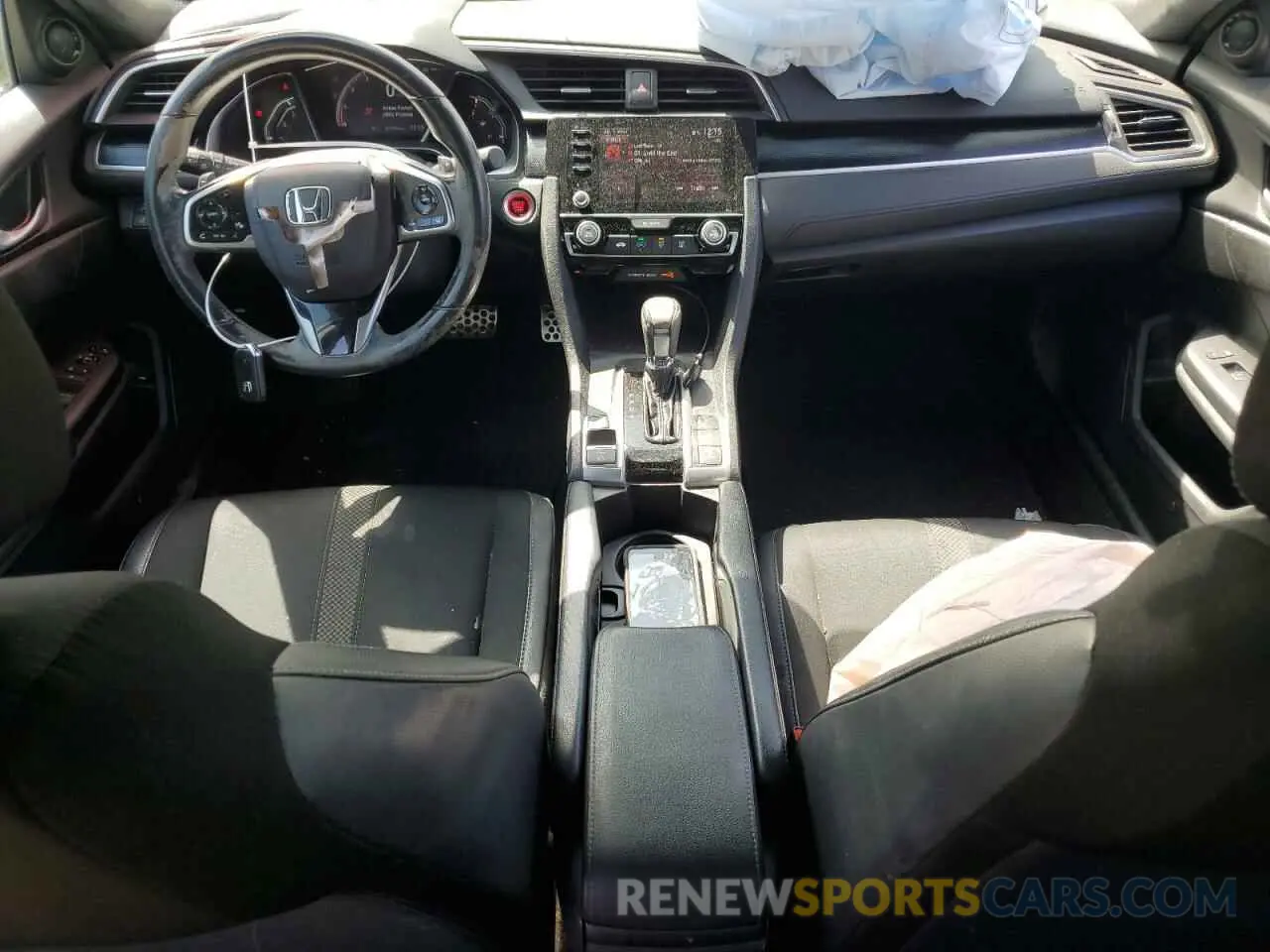 8 Фотография поврежденного автомобиля 19XFC2F8XKE037559 HONDA CIVIC 2019