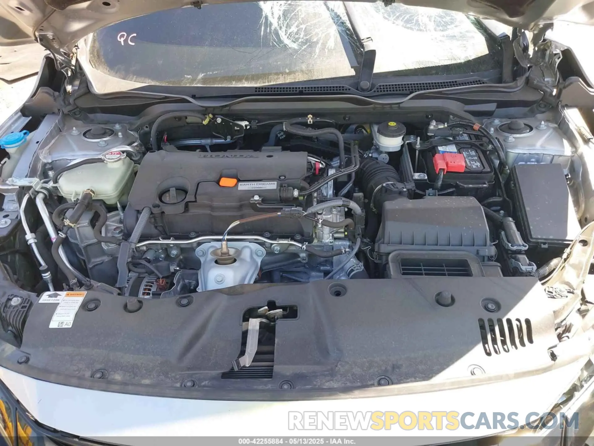 10 Фотография поврежденного автомобиля 19XFC2F8XKE212232 HONDA CIVIC 2019