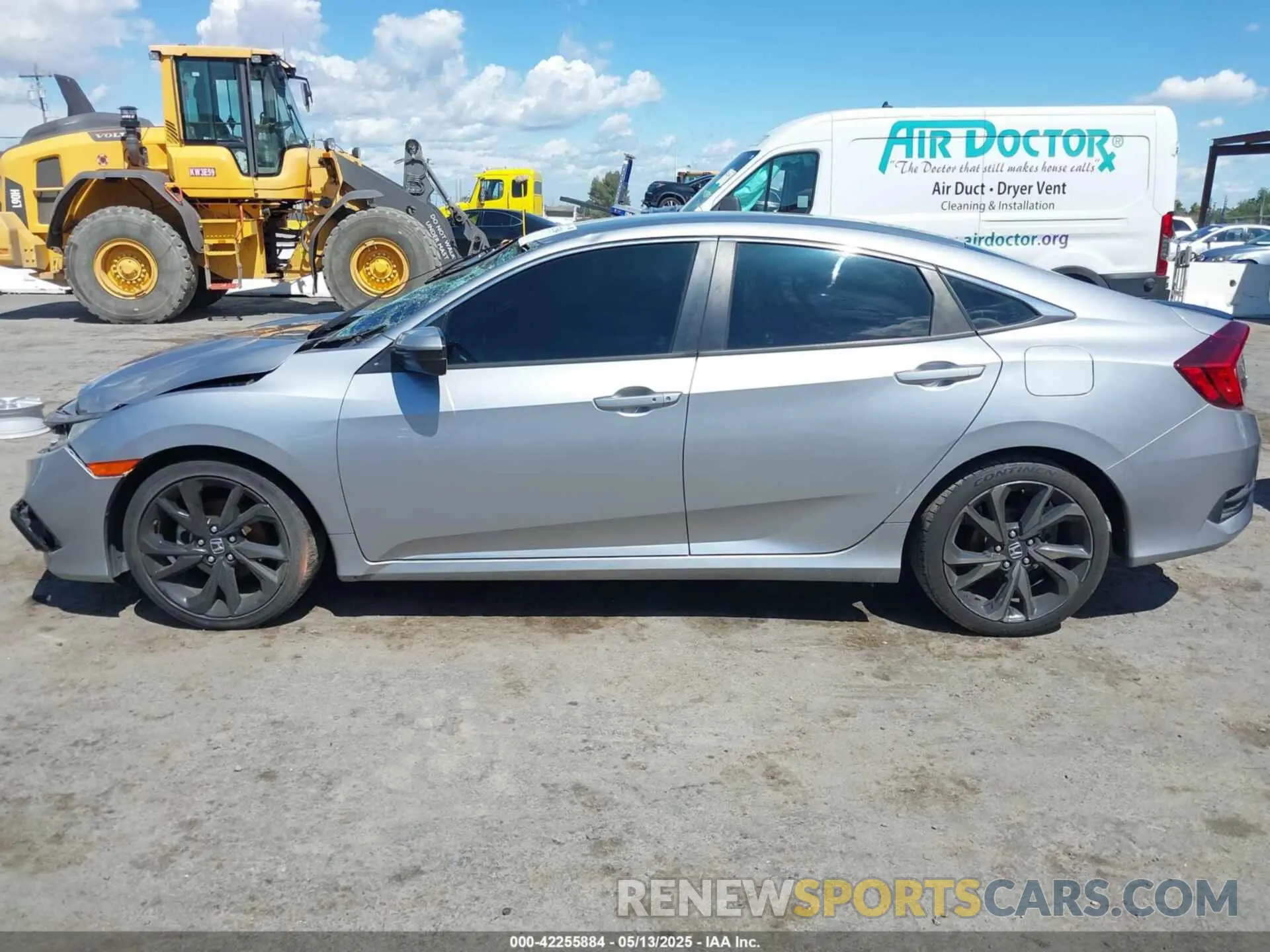 14 Фотография поврежденного автомобиля 19XFC2F8XKE212232 HONDA CIVIC 2019