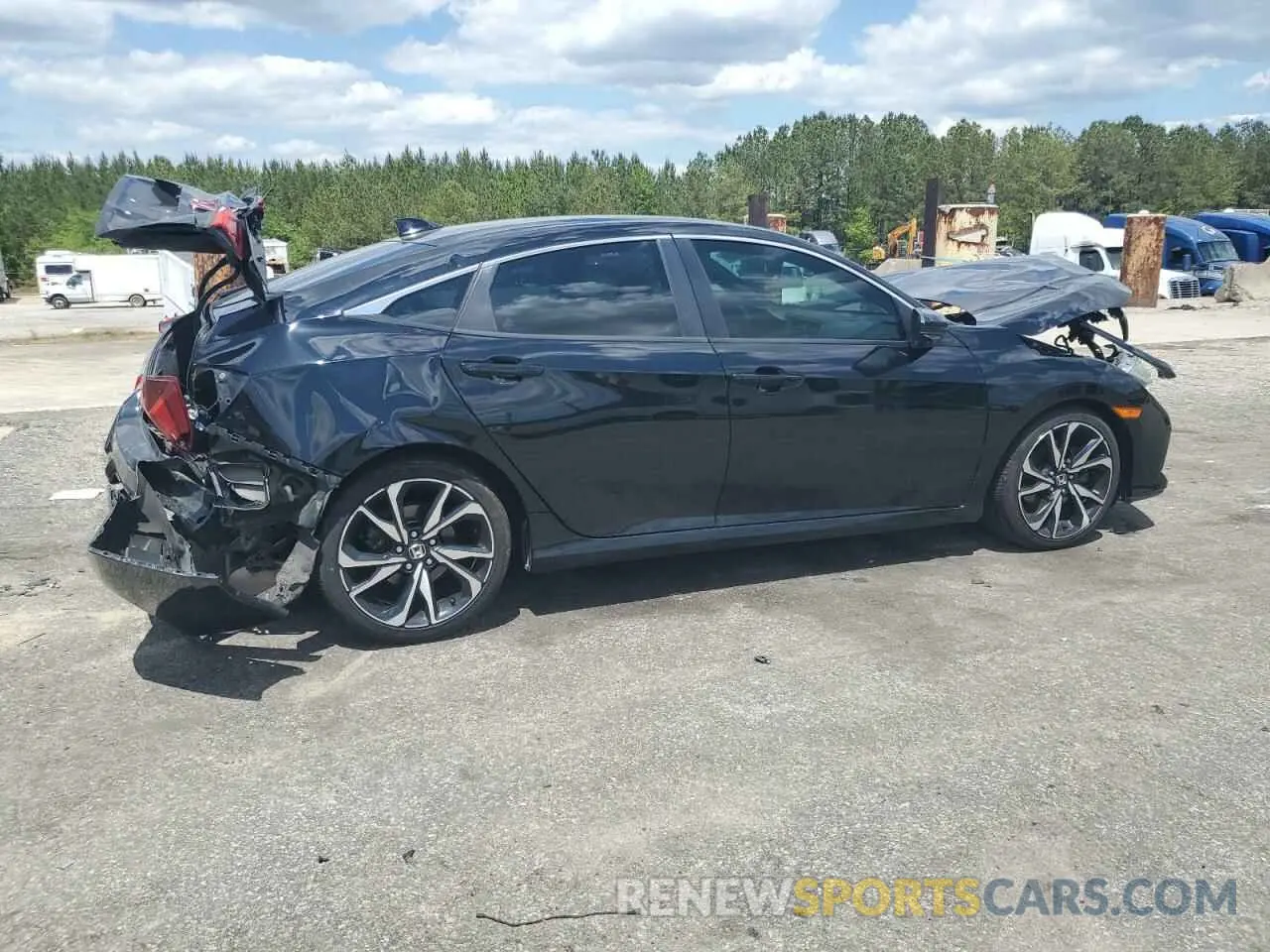 3 Фотография поврежденного автомобиля 2HGFC1E51KH704834 HONDA CIVIC 2019