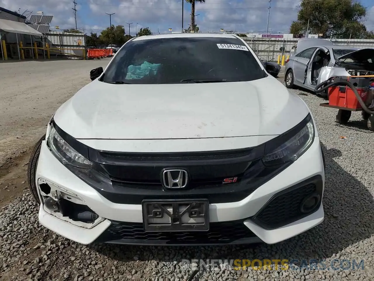 5 Photograph of a damaged car 2HGFC1E52KH707855 HONDA CIVIC 2019