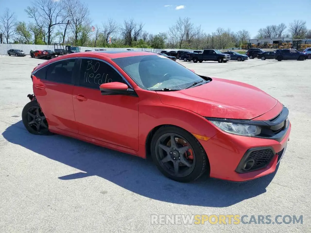 4 Photograph of a damaged car 2HGFC1E54KH706948 HONDA CIVIC 2019