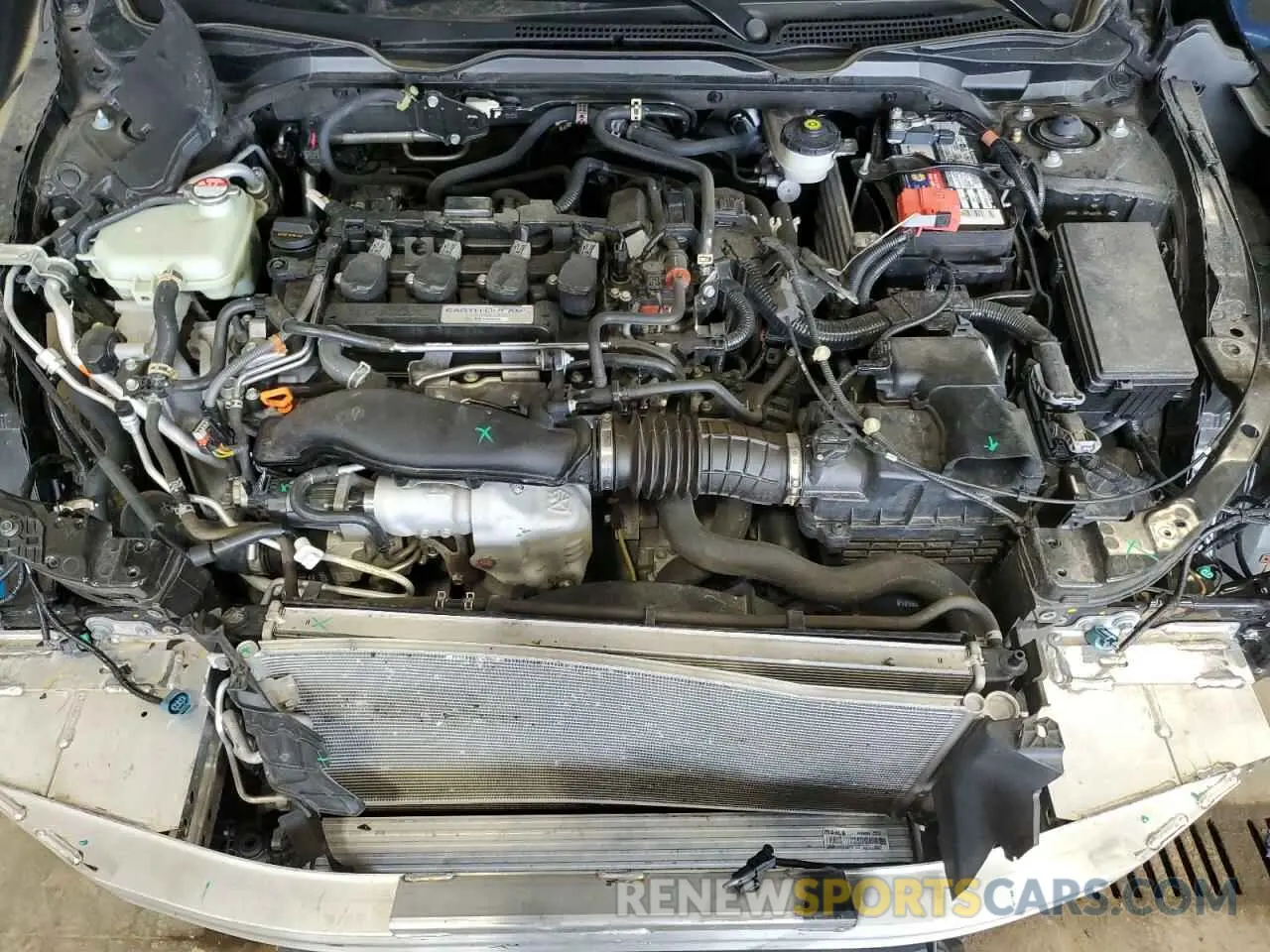 11 Фотография поврежденного автомобиля 2HGFC1E55KH705260 HONDA CIVIC 2019