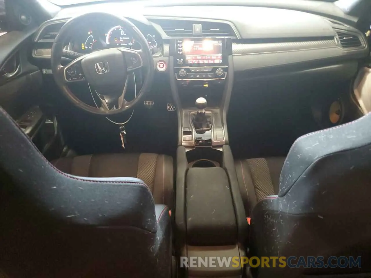 8 Фотография поврежденного автомобиля 2HGFC1E55KH705260 HONDA CIVIC 2019
