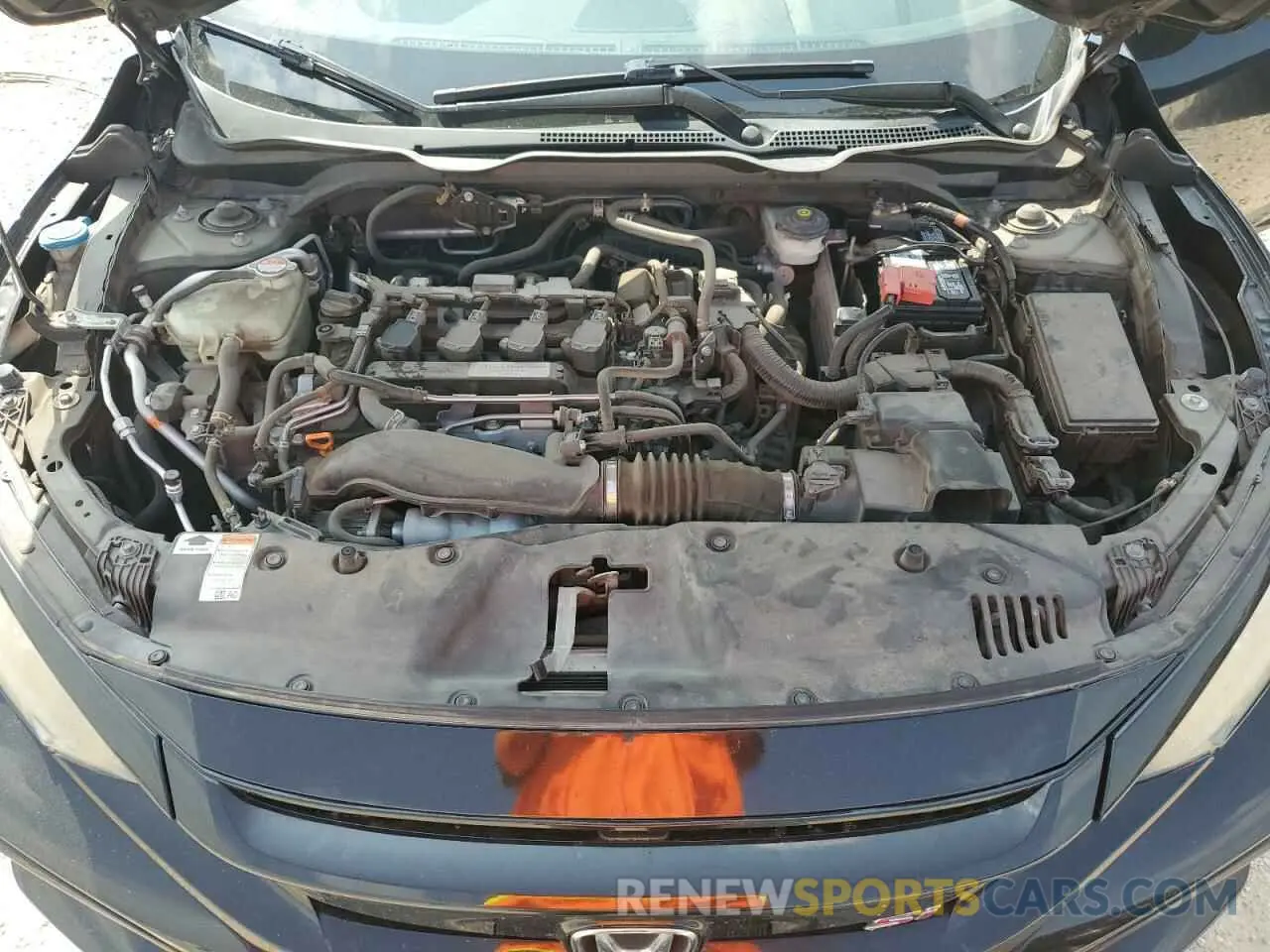 11 Photograph of a damaged car 2HGFC1E55KH705971 HONDA CIVIC 2019