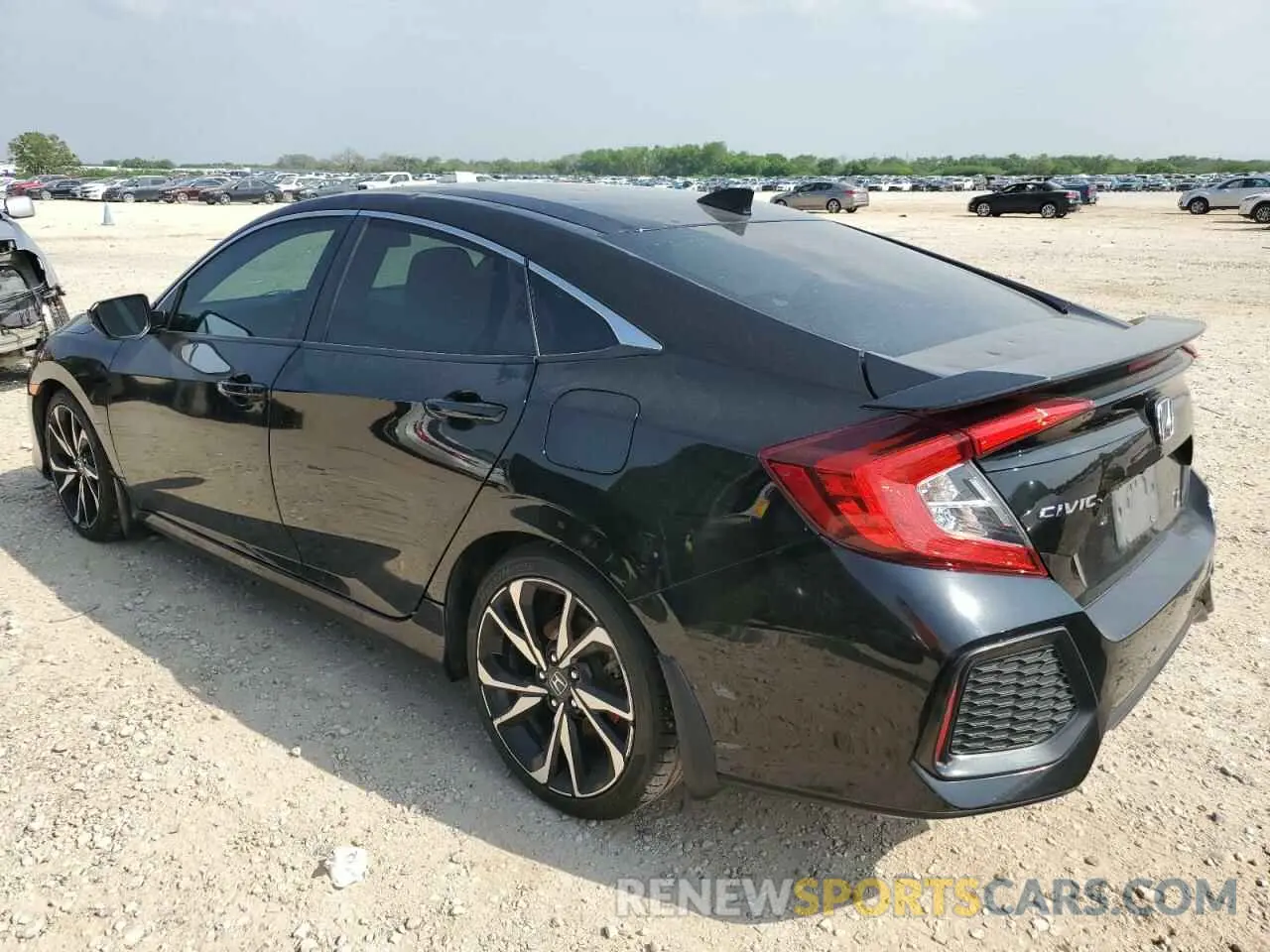 2 Photograph of a damaged car 2HGFC1E55KH705971 HONDA CIVIC 2019