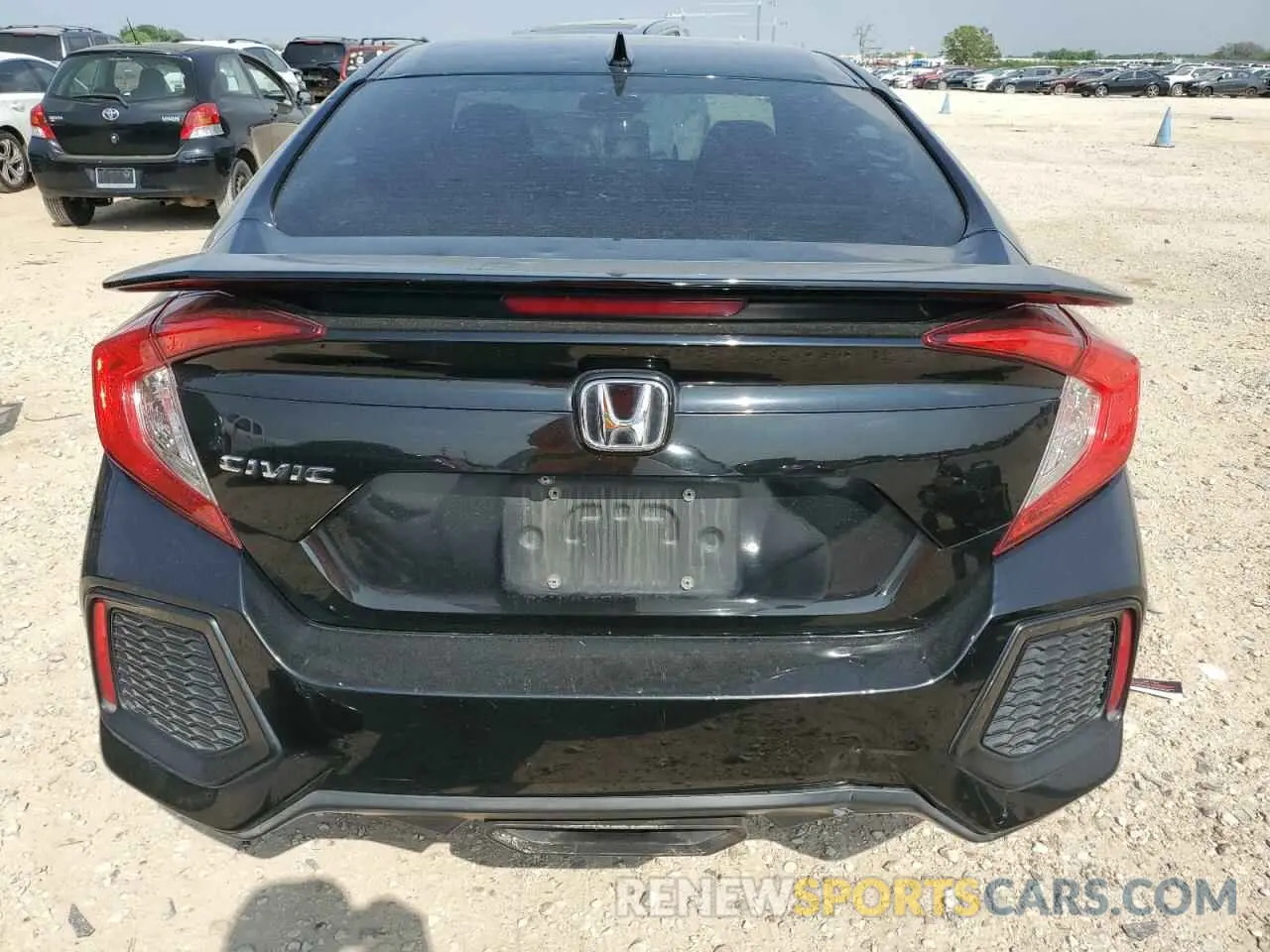 6 Photograph of a damaged car 2HGFC1E55KH705971 HONDA CIVIC 2019