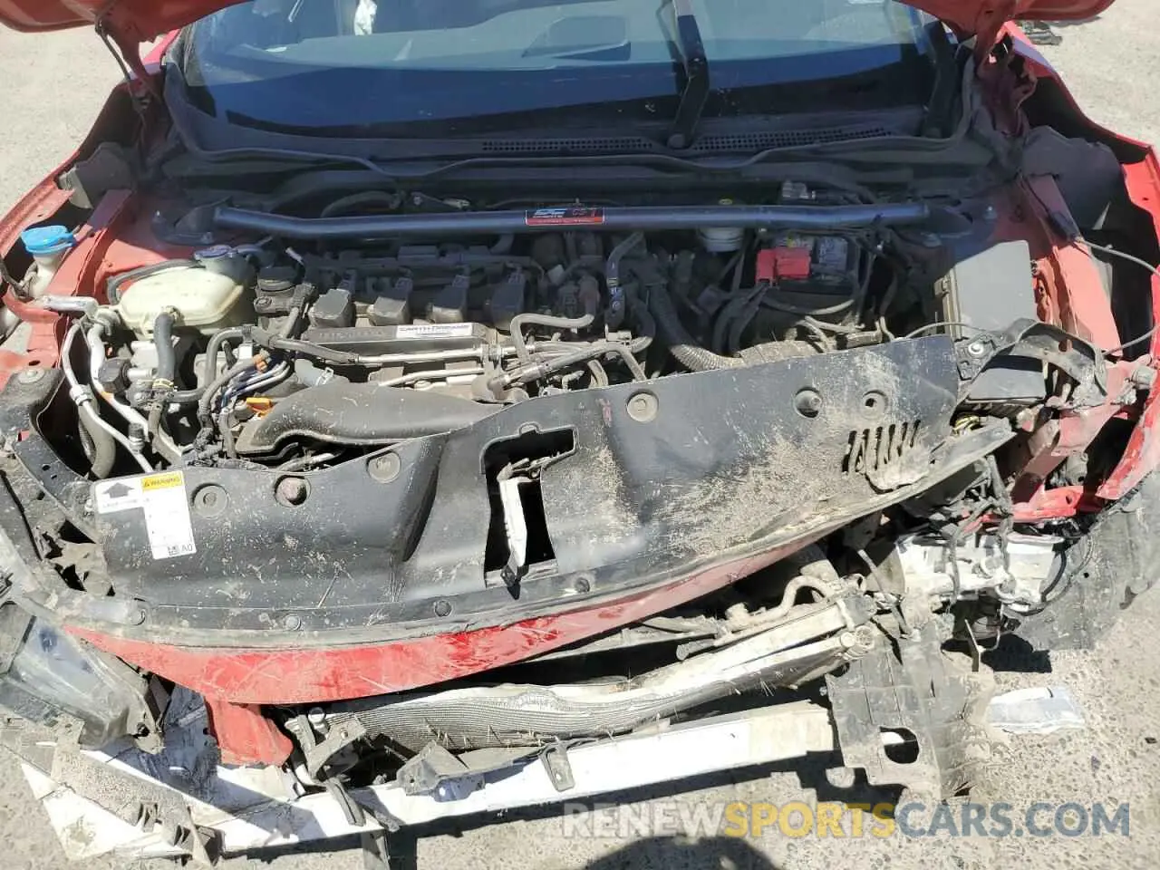 11 Photograph of a damaged car 2HGFC1E59KH701308 HONDA CIVIC 2019