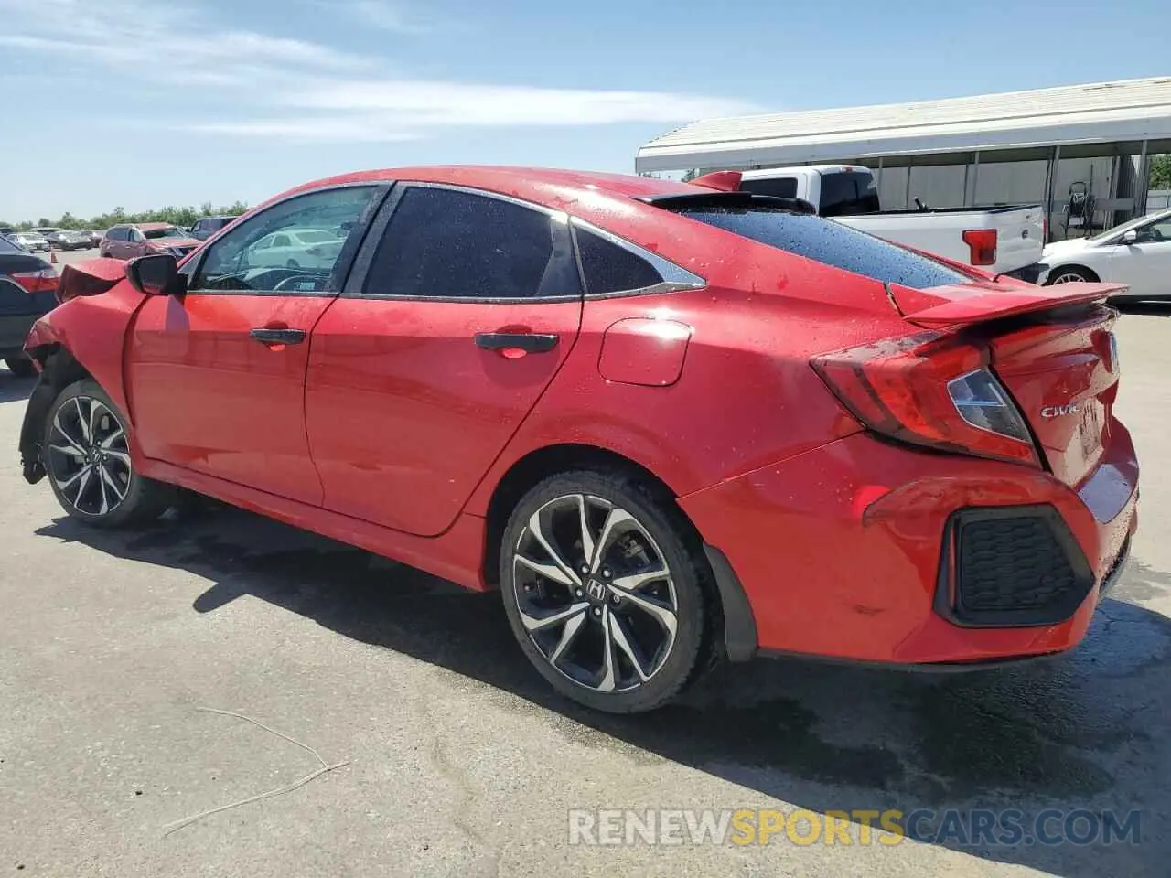 2 Photograph of a damaged car 2HGFC1E59KH701308 HONDA CIVIC 2019